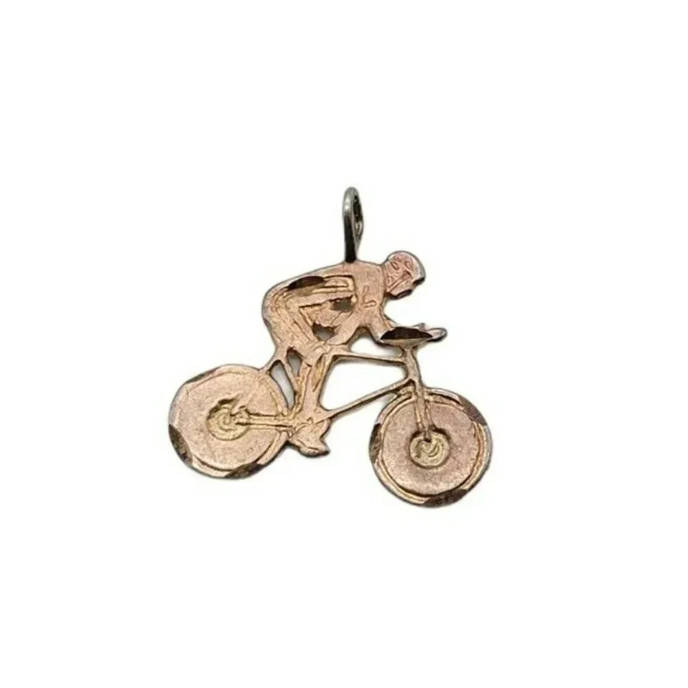Sterling Silver .925 Cyclist Bicycle Vintage Brace